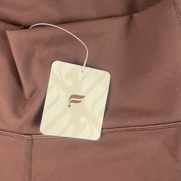 Fabletics Women's X-Small Cacao Polyester Nylon Elastane Define Split Hem Pant - Picture 3 of 14